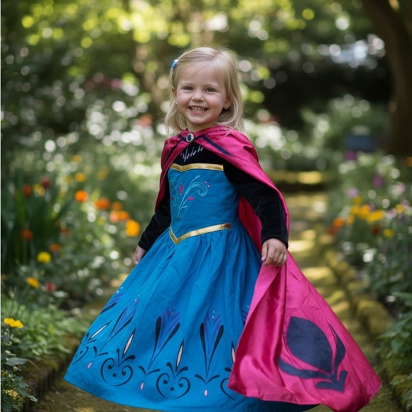 Other - Blue and Pink Elsa / Anna Princess Costume for Kids
